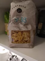 Mängden socker i farfalle