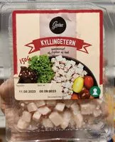 Mängden socker i Kyllingetern