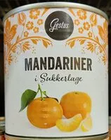 Mängden socker i Mandariner i Sukkerlage