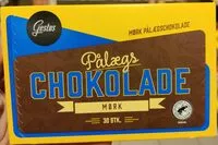 Mängden socker i Pålægchokolade Mørk