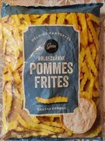 Mängden socker i Bølgeskårne Pommes Frites