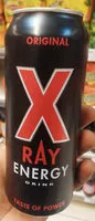 Mängden socker i X.ray Energy Drink - Orginal