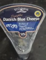 Mängden socker i Danish Blue cheese
