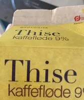 Mängden socker i Kaffefløde 9%