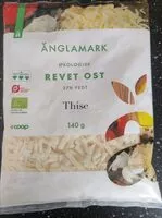 Mängden socker i Økologisk Revet Ost 27% fedt