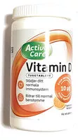 Mängden socker i Active Care Vitamin D Tuggtablett