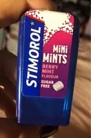Mängden socker i Mini mints berry mint flavour sugar free