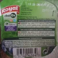 Mängden socker i Gelatina Antiox sabor arándanos