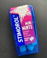Mängden socker i Mini mints