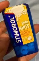 Mängden socker i Stimorol mini mints citrus passion