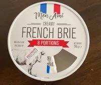 Mängden socker i Creamy French Brie