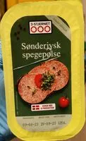 Mängden socker i Sønderjysk spegepølse