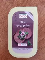 Mängden socker i Okse spegepølse