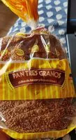 Mängden socker i Pan Tres Granos
