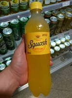 Mängden socker i Tuborg squash