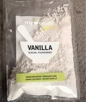 Mängden socker i Sucre vanillé