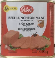 Mängden socker i Beef Luncheon Meat with chicken
