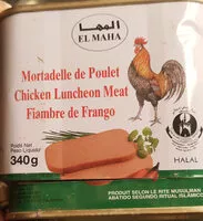 Mängden socker i mortadelle de poulet