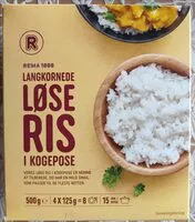 Mängden socker i Langkornede Løse Ris I Kogepose