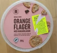 Mängden socker i Havresmåkager med23% kakaovertræk og orangesmag
