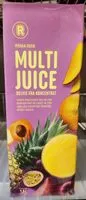 Mängden socker i Multi Juice delvis fra koncentrat