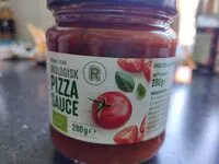 Mängden socker i Økologisk pizzasauce