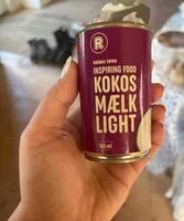 Mängden socker i Kokos mælk light