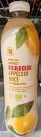 Mängden socker i Økologisk Appelsinjuice fra koncentrat