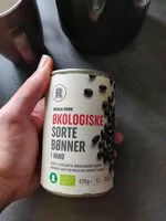 Mängden socker i Økologisk sorte bønner i vand