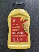Mängden socker i Mango Karry Dressing