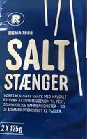 Mängden socker i Salt stænger