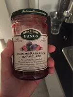 Mängden socker i Marmelade blomme-rabarber prune rhubarbe