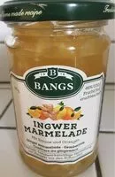 Mängden socker i Confiture au gingembre, citrons, oranges