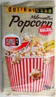 Mängden socker i Mikrowellen Popcorn