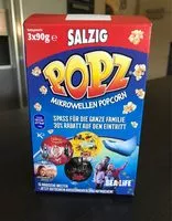 Mängden socker i Popz Mikrowellenpopcorn