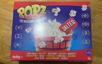Mängden socker i Pop corn