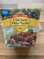 Mängden socker i nice’n’easy Chicken Tikka Masala with basmati rice