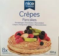 Mängden socker i Crêpes