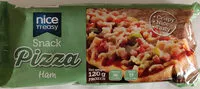 Mängden socker i Snack Pizza Ham