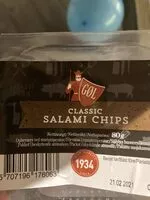 Mängden socker i Classic salami chips