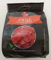 Mängden socker i Chili Salami Chips