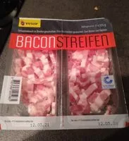 Mängden socker i Bacon Streifen