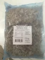 Mängden socker i Effilochés de porc