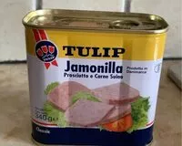 Mängden socker i Jamonilla prosciutto e carne suina