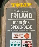 Mängden socker i Pålækker Friland  Hvidløgsspegepølse