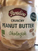 Mängden socker i Paradiso Økologisk Jordnøddesmør Crunchy