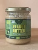 Mängden socker i peanut butter - crunchy