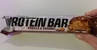 Mängden socker i Protein Bar Vanilla & Caramel Flavour