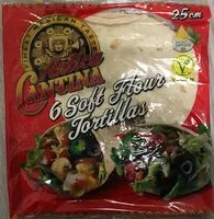 Mängden socker i 6 soft flour tortillas
