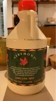 Mängden socker i Pure canadian organic maple syrup